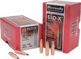 Hornady 30-178Gr ELD-X Bullets (100s)