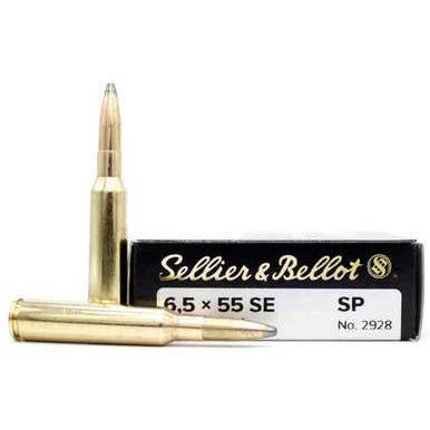 S&B 6.5X55 140Gr SP Ammunition (20’s)