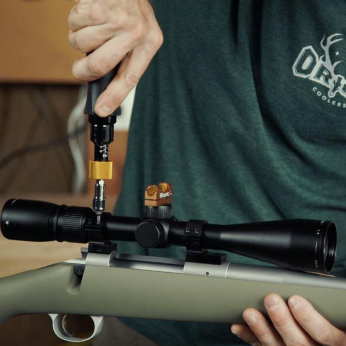 Scope Setup - Clay Pigeon Adventures