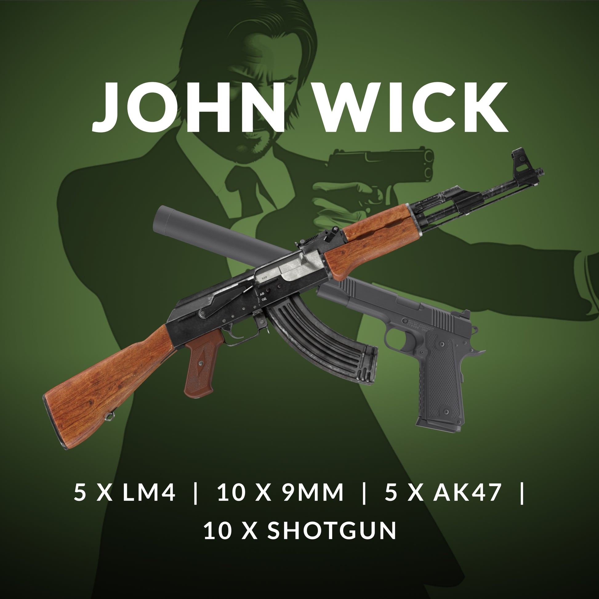 Shooting Packages: John Wick - Clay Pigeon Adventures