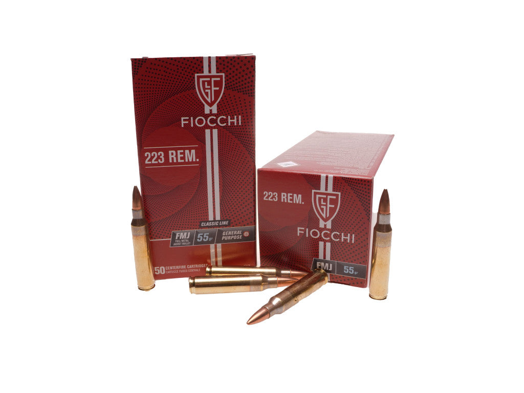 Fiocchi .223 Rem 55Gr FMJ (50’s)