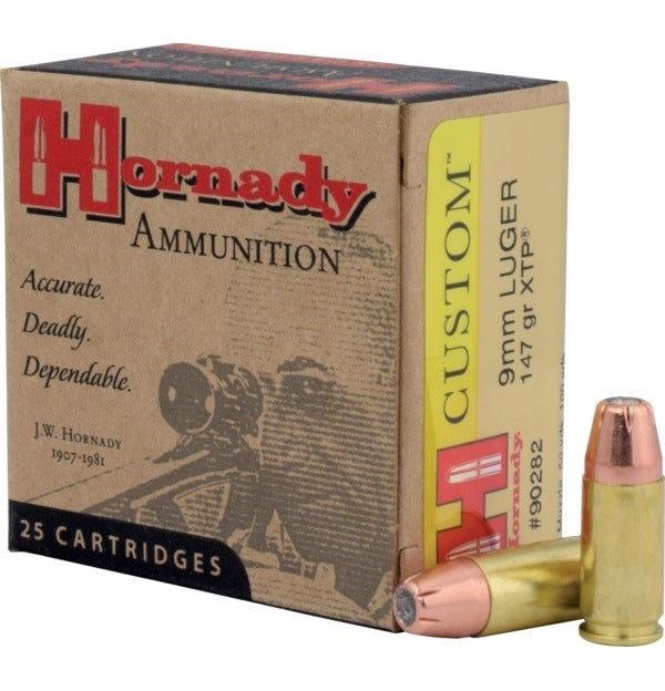 HORNADY 9MMP-115GR XTP AG (25’s)