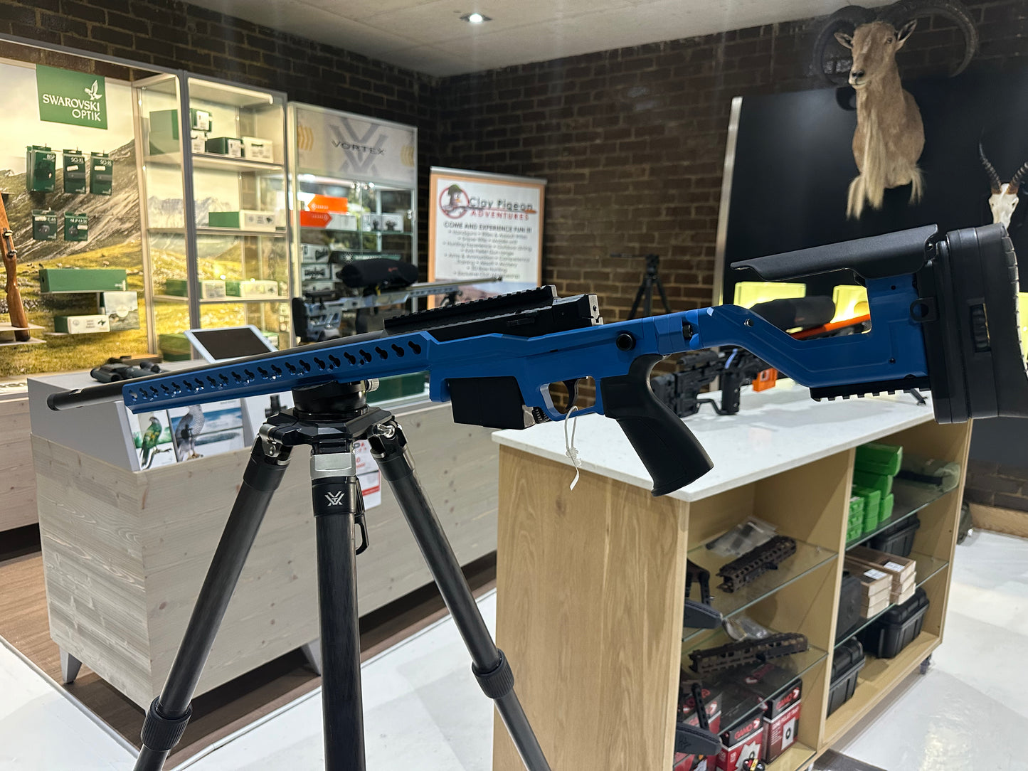 Accuracy International AT-X 6.5 CM, Blue 24" Threaded, Fixed