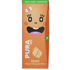 Pura Peach 200ml Box