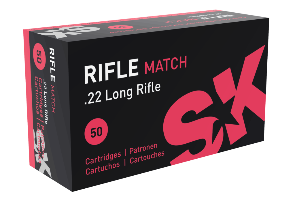 SK .22 LR Match Ammunition (50’s)