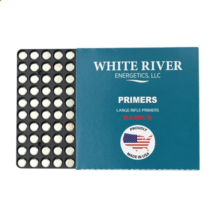 Primers - Whiteriver Large Magnum Rifle Primers (100's)