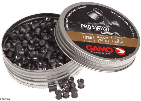 Gamo Pellets 5.5mm Pro-Match (250’s) - Clay Pigeon Adventures