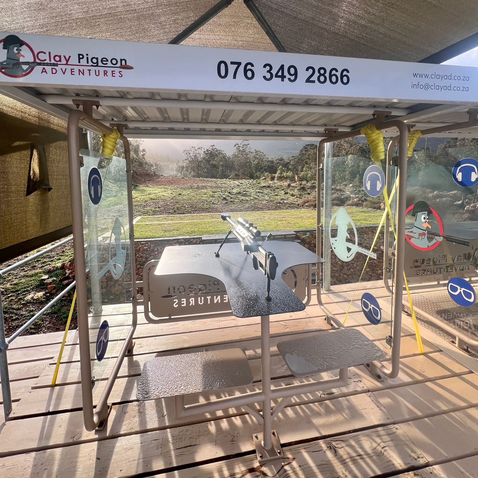 Standard: Rifle Range Table 3 (Right) - Clay Pigeon Adventures