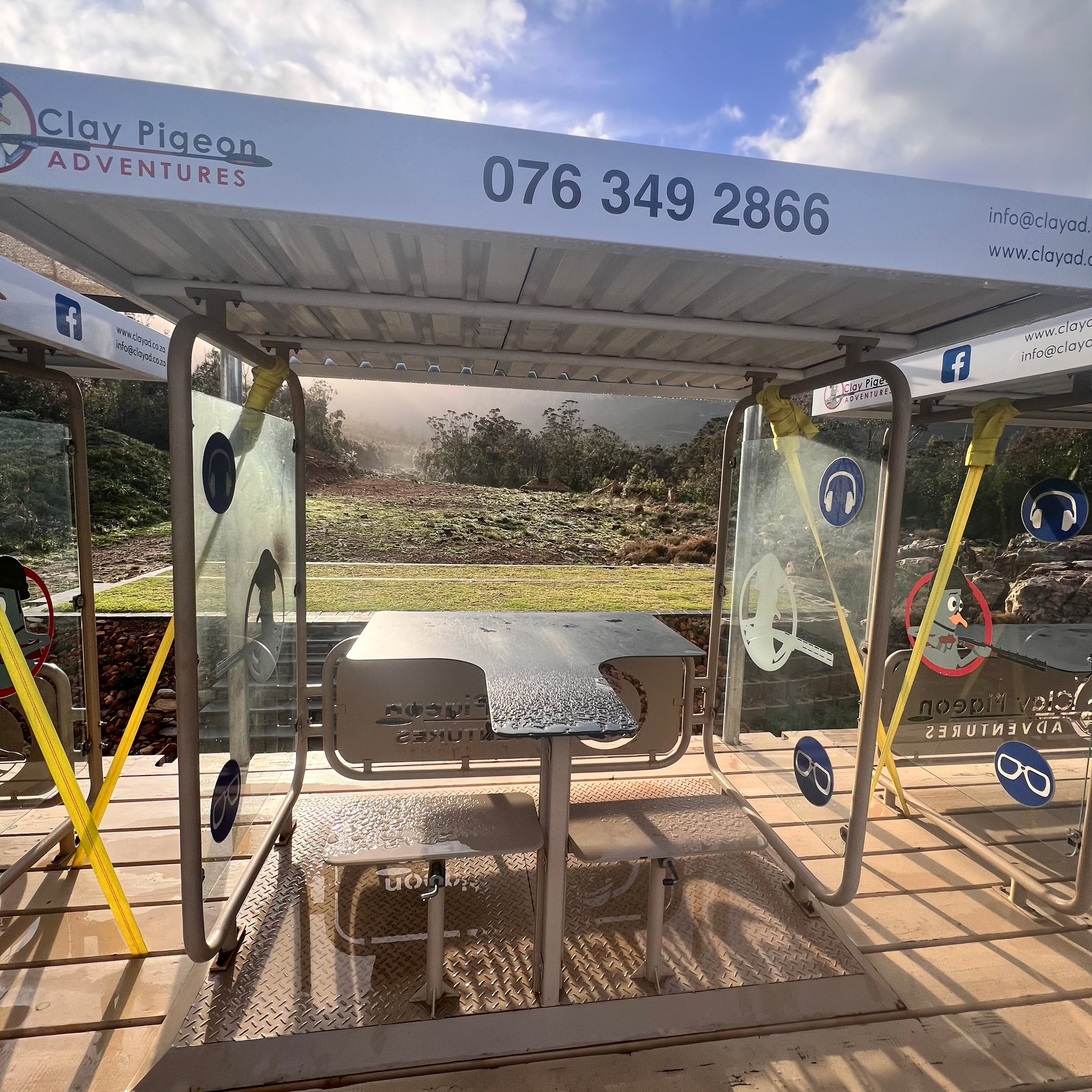 Standard: Rifle Range Table 3 (Right) - Clay Pigeon Adventures