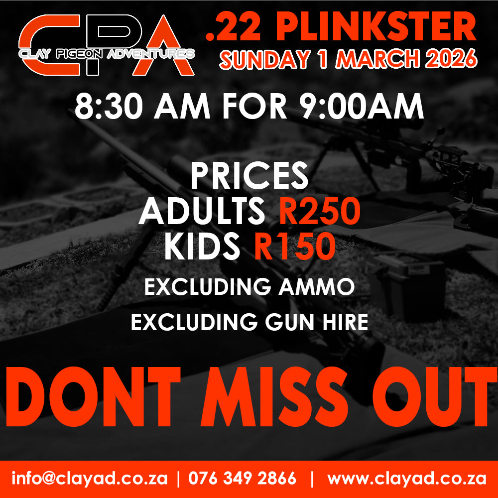 CPA .22 Plinkster 1 March 2026 - Clay Pigeon Adventures