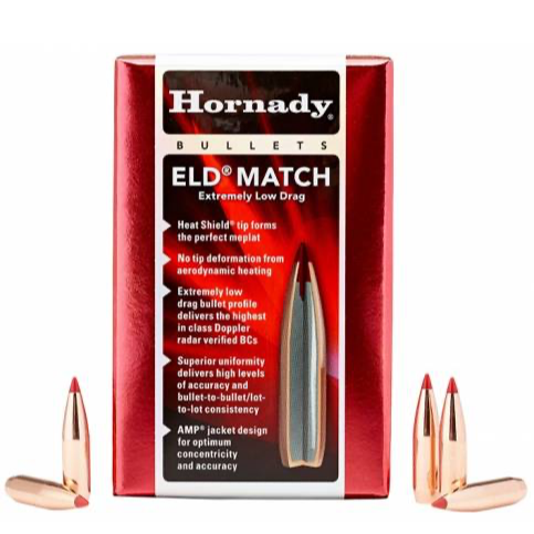 Hornady 30-200Gr ELD-X Bullets (100’s)