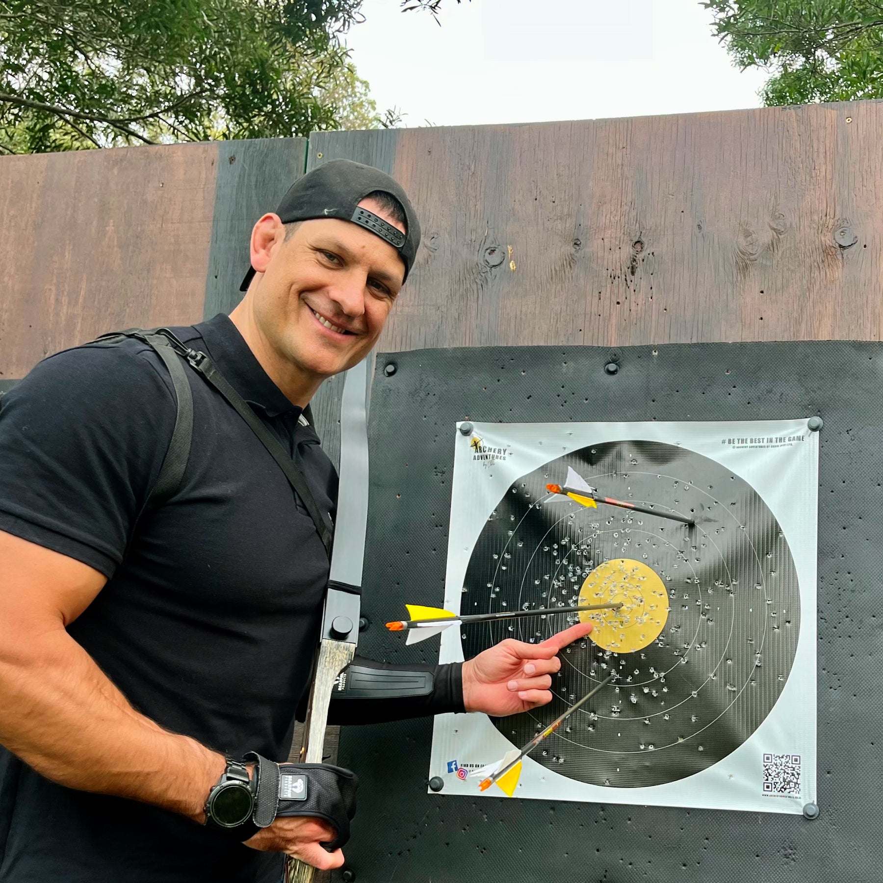 Shooting activity at Clay Pigeon Adventures