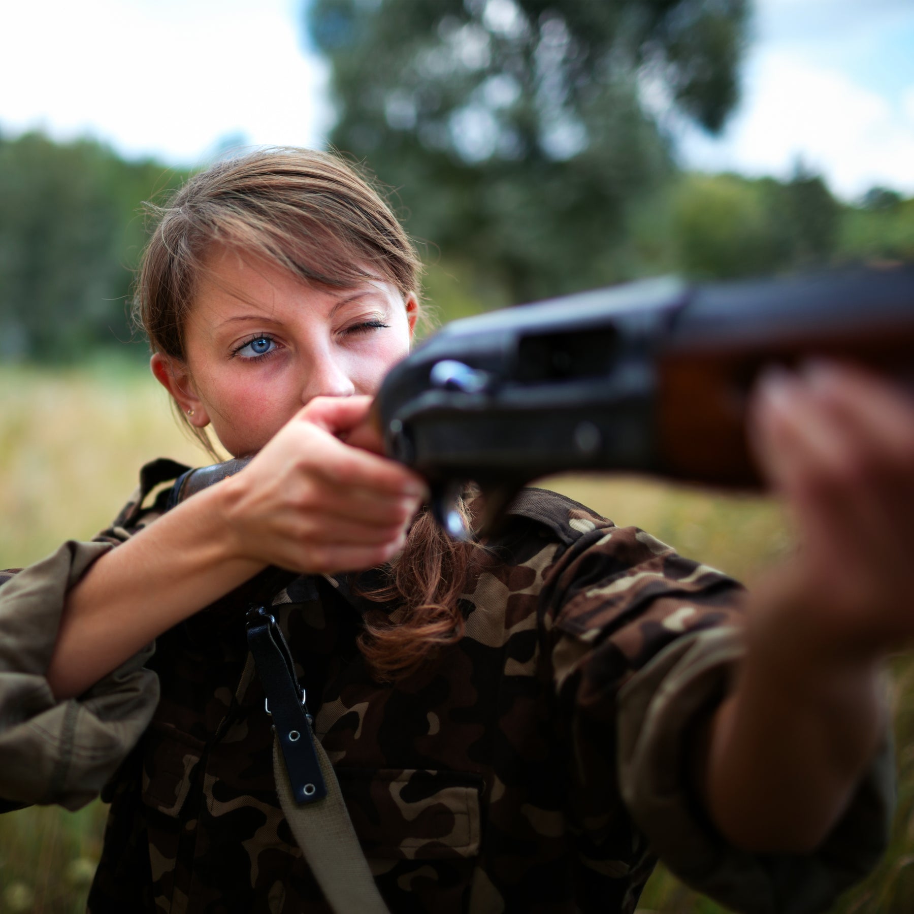 Shooting activity at Clay Pigeon Adventures