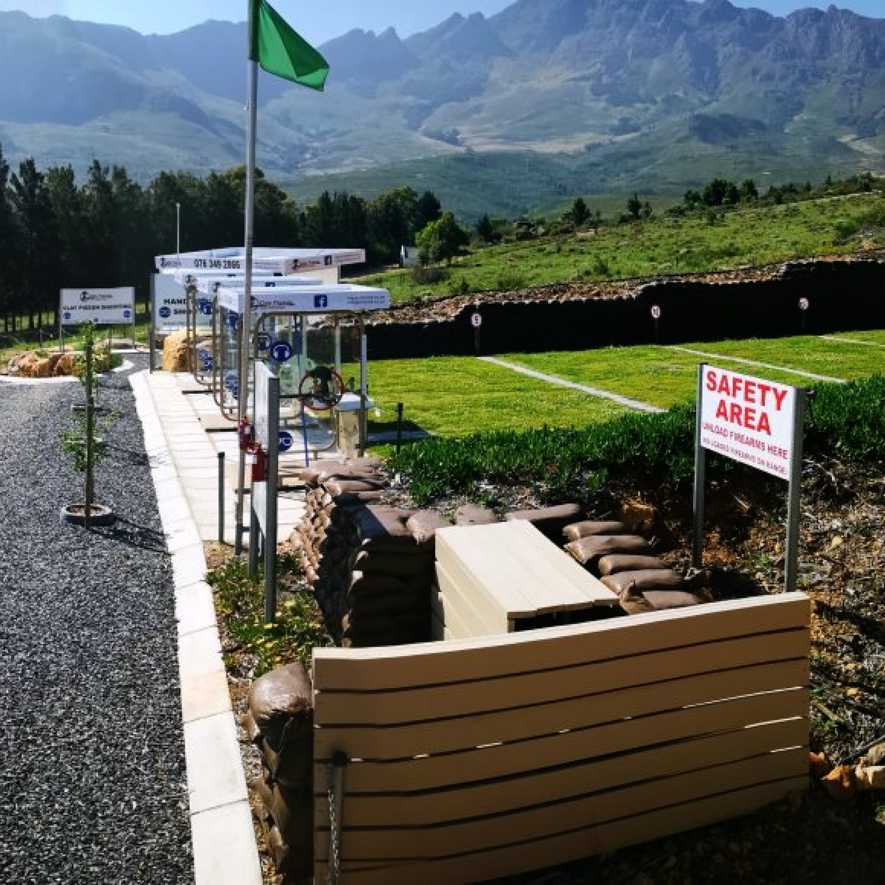 Shooting activity at Clay Pigeon Adventures
