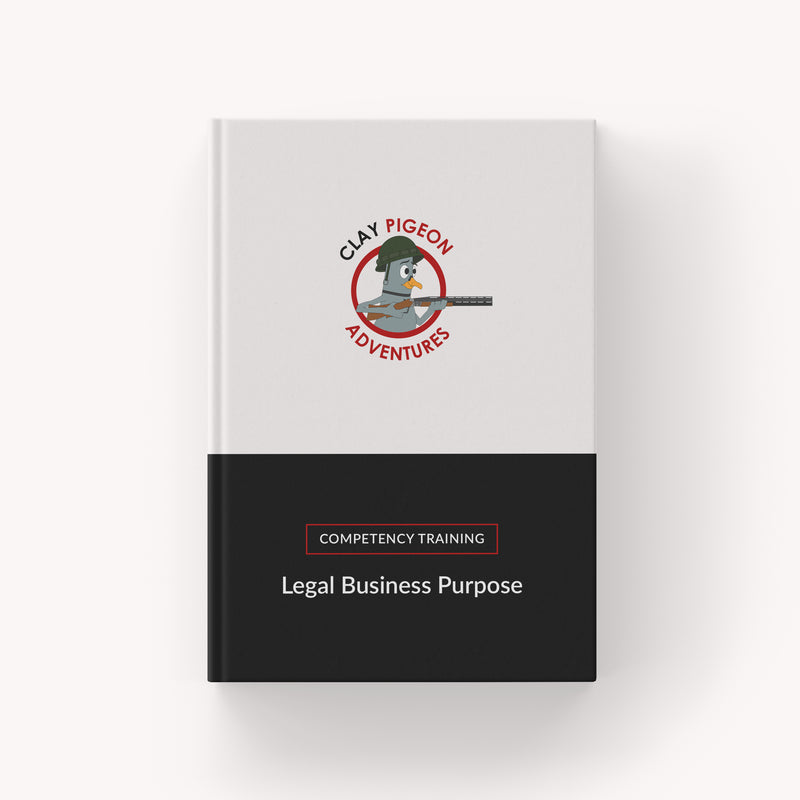 Competency Training: Legal