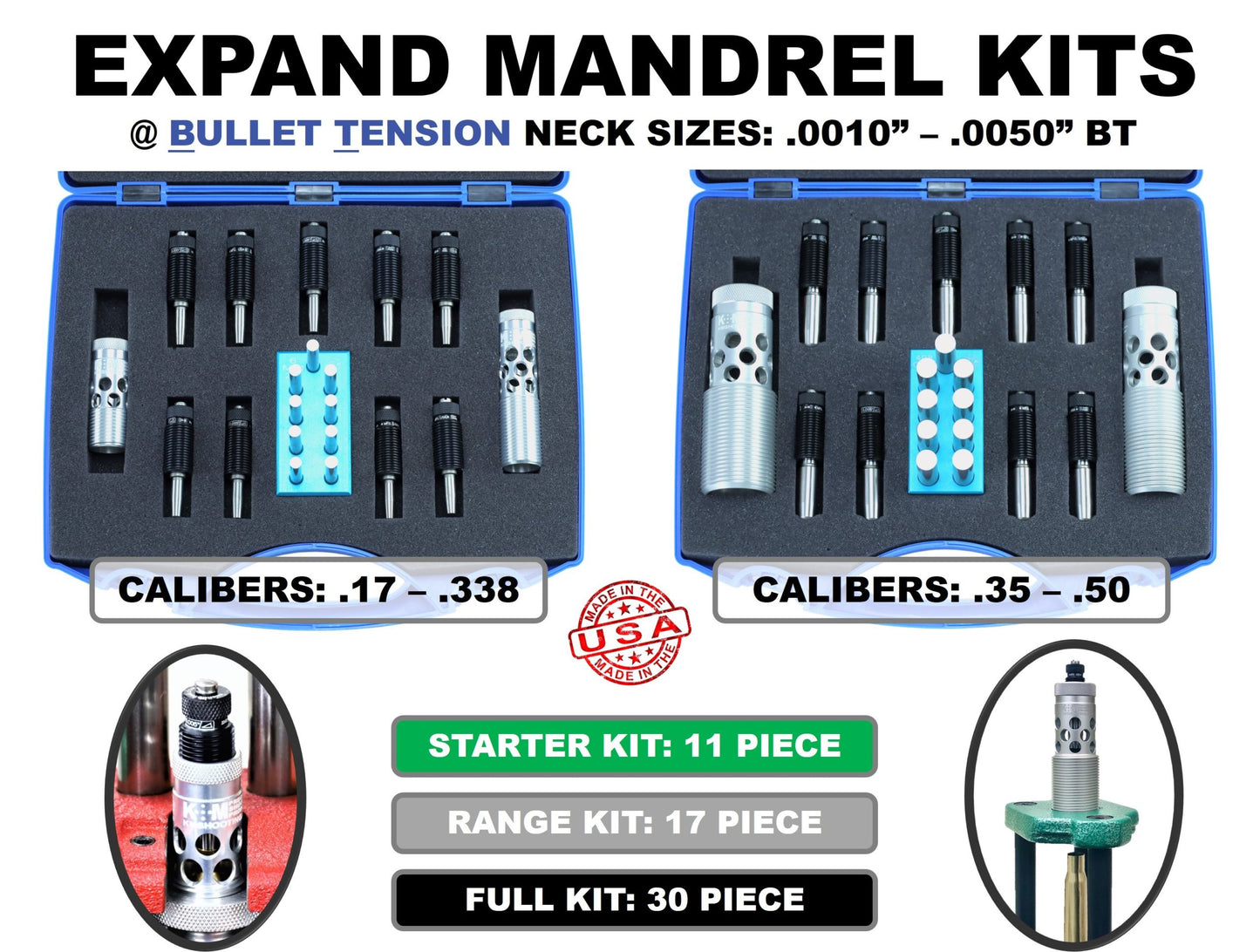 Expander Mandrill Kits