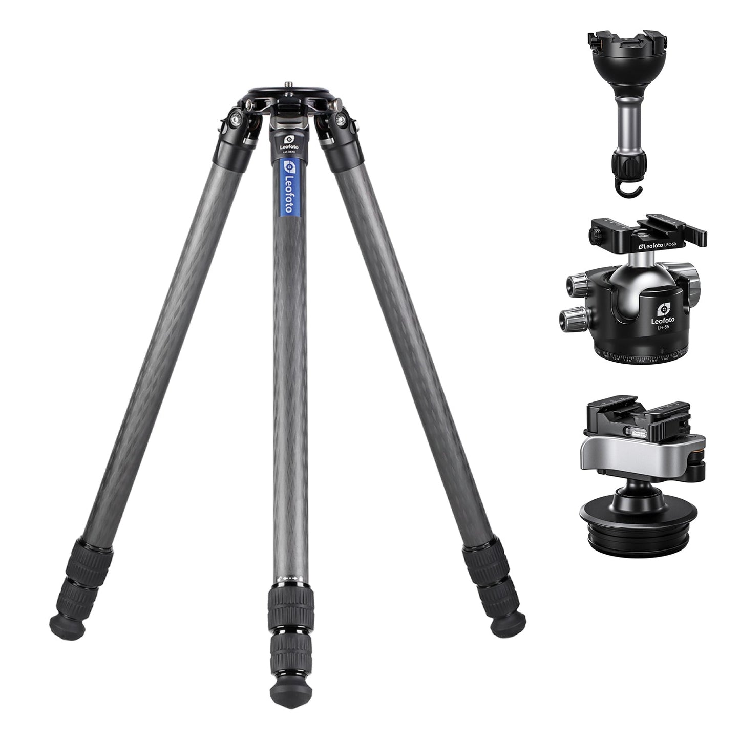 Leofoto Summit LM-403C Rifle Sports Tripod Kit With Yb75Lr