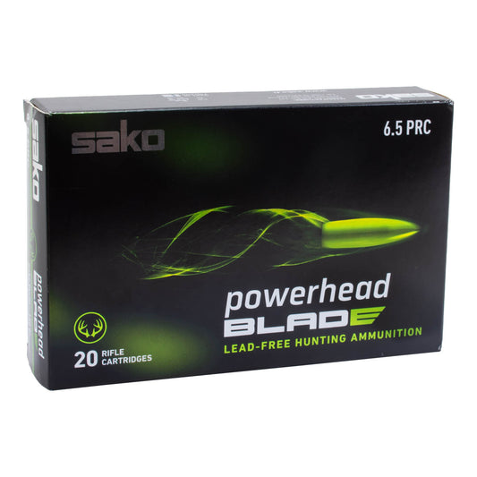 Sako Powerhead Blade 6.5 PRC 120gr (20) Ammunition