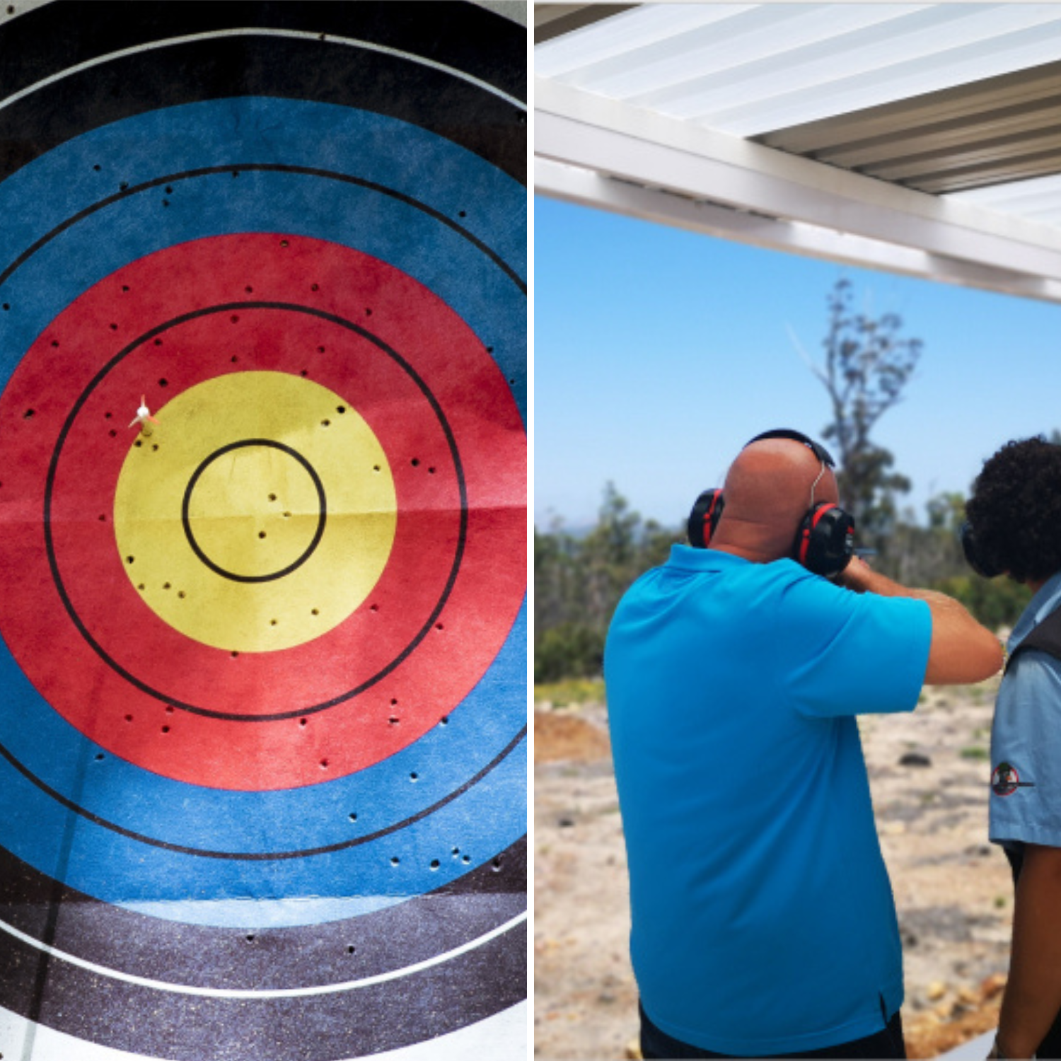 Shooting activity at Clay Pigeon Adventures