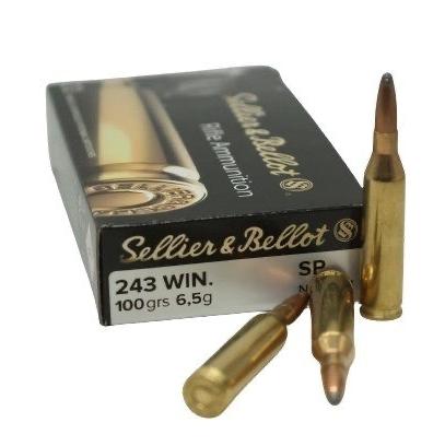 S&B 243 WIN 100Gr Ammunition (20’s)