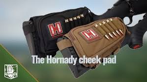 Hornady Cheek Pad/Ammo Pouch-Tan Rght ha