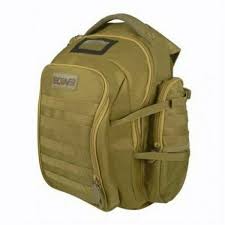 Ecoevo Tactical Backpack Tan Blk Odg XL