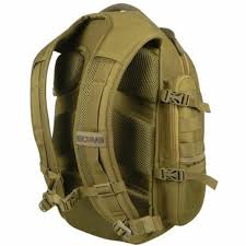 Ecoevo Tactical Backpack Tan Blk Odg XL