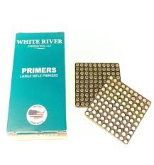 Primers - Whiteriver Large Rifle Primers (100's)