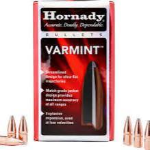 Hornady 22-55Gr SP Bullets (100’s)