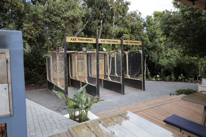 Guided outdoor target experience