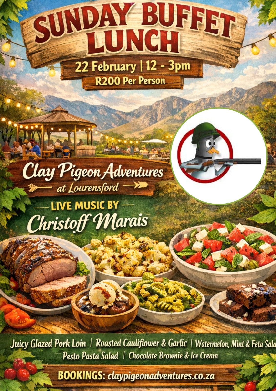 Shooting activity at Clay Pigeon Adventures